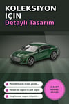 Yeşil Renkli 1/64 Ölçek Bentley Batur Diecast Model Araba - Koleksiyonluk Tekli Paket BX-313340