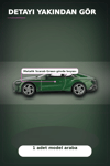Yeşil Renkli 1/64 Ölçek Bentley Batur Diecast Model Araba - Koleksiyonluk Tekli Paket BX-313340