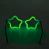 Yıldız Glow Gözlük - Yıldız Şekilli Glow Stick Gözlüğü - Glow Partisi Gözlük 12 Adet Bx40
