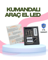 Yüksek Görünürlüklü Otomobil Işığı – 3 Modlu LED Arka Cam Aksesuarı, Pratik ve Eğlenceli