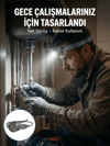 Yüksek Parlaklıklı LED Kafa Feneri Gece Çalışmaları İçin Yüksek Parlaklıklı