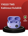 YXG10 Açık Kulak Bluetooth Kulaklık – Klipsli, Güvenli Spor Tasarım, 30 Saat Pil