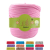 penye ip pembe örgü çanta puset ipi tshirt yarn pink