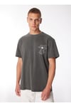 Baskılı Siyah Erkek T-Shirt DM0DM18980BDS