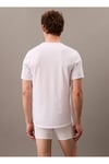 Bisiklet Yaka Beyaz Erkek T-Shirt 000NM2748E100