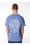 Düz Mavi Erkek T-Shirt DM0DM18578C6C