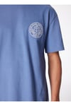 Düz Mavi Erkek T-Shirt DM0DM18578C6C