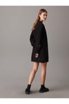 EMBROIDERED MONOLOGO CREW DRESS
