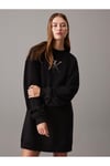 EMBROIDERED MONOLOGO CREW DRESS