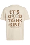 erkek arkası baskılı bej tshirt DM0DM18980ACG