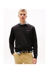 Erkek Tjm Tek Renk Sweatshirt - Siyah