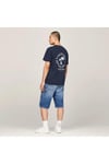 Erkek tshirt mavi indigo DM0DM18980
