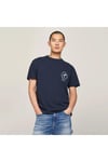 Erkek tshirt mavi indigo DM0DM18980