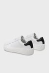 Hakiki Deri Logolu Sneaker Ayakkabı Erkek AYAKKABI EM0EM01159 YBR
