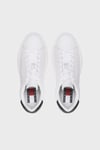 Hakiki Deri Logolu Sneaker Ayakkabı Erkek AYAKKABI EM0EM01159 YBR