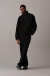 HALF ZIP SHERPA Erkek SİYAH Sweatshirt J30J326679-BEH