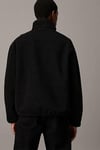 HALF ZIP SHERPA Erkek SİYAH Sweatshirt J30J326679-BEH