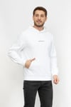 Jeans Kapüşon Yaka Beyaz Erkek Sweatshırt J30J325639YAF GRID MONOGRAM HOODIE