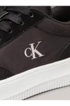 Kadın Normal Rahat Taban Dikiş Detaylı Düşük Bilekli Siyah Sneaker YW0YW01768-0GM