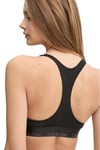 Kadın Siyah Bralet Tanga Set 000QF8000E