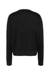 Kadın TJW ESSENTIAL CREW NECK Kazak - Siyah
