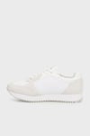 Logolu Süet Detaylı Sneaker Ayakkabı YW0YW0164402Z AYAKKABI YW0YW01644 02Z