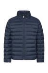 LS NYLON LT WT HOODED  FZ PUFFER