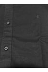 LS SOLID OXFORD CLASSIC BLACK SHIRT Erkek Gömlek LZ04RC130GUB1