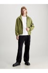 Relaxed Cotton Zip Up Jacket- Rüzgarlık Ceket