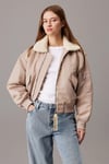 SATIN AVIATOR Kadın GRİ Mont J20J224115-PCF