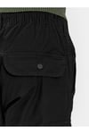 Skinny Paça Siyah Erkek Kargo Pantolon J30j324039 Skinny Cargo