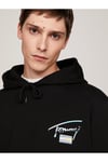 TOMMY JEANS ERKEK REGULAR FİT METALLIC DNA HOOD EXT