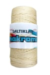 1 Adet Polyester Makrome İpi 270 Krem 100 gr - mudanis