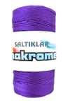 1 Adet Polyester Makrome İpi 4250 Mor 100 gr - mudanis