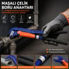 1 inç Çelik Boru Anahtarı (Silikon Saplı, 90° Maşalı)
