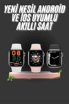 1.83 İnç Akıllı Saat Android Ve İos Uyumlu Çağrı Cevaplayabilen Adımsayar Gps Takibi