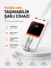 10.000 Mah Bataryalı, Dijital Göstergeli Taşınabilir Powerbank