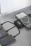 10.000 Mah Powerbank 4 Portlu Hızlı Şarj Dijital Göstergeli