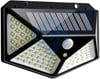 100 Led Dış Mekan Solar Aydınlatma Fotoselli Solar Lamba Hareket Sensörlü