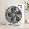12 inç Kutu Vantilatör 40W 3 Kademe Zaman Ayarlı