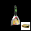 125 mm Metal Spatula Fiber Saplı