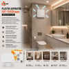 150 mm Plastik Banyo Havalandırma Aspiratörü 20W 320 m³/h