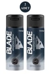 2 Adet Mountain Fresh Erkek Deodorant 150ml Leke Bırakmaz