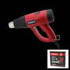 2000W Sıcak Hava Tabancası 300-600°C (4 Başlık)