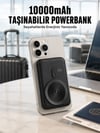 22.5w Hızlı Şarj Destekli Manyetik Powerbank Kompakt Tasarım Yeni Nesil
