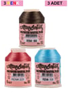 3 Adet Altınbaşak Oya ve Dantel İpi 20 gr - Royaleks - No: 031 - 131 - 956