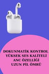 3 Kordonlu Dokunmatik Ekran Akıllı Saat Ve 2.nesil Kablosuz Bluetooth Kulaklık Anc/enc