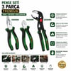 3 Parça Premium Pense Seti - 10 inç Papağan, 7 inç Pense, 6 inç Yan Keski