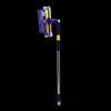 360° Başlıklı Uzayan Saplı 2'li Cam Sil ve Mikrofiber Mop 24.5 cm (85-133 cm)