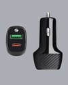 3A Güç Kapasiteli USB & Type-C Çakmaklık Şarj Adaptörü